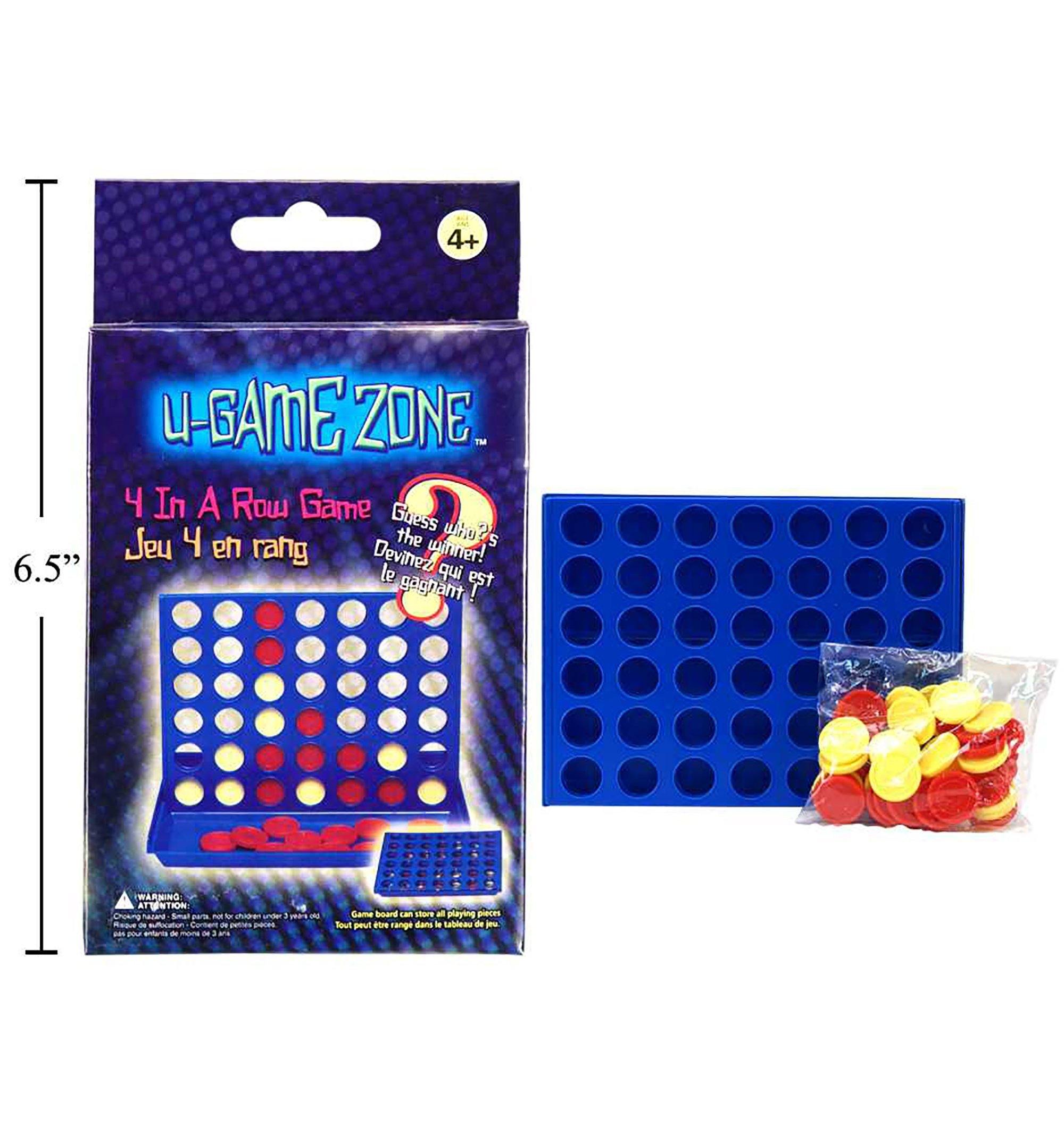 U-Game Zone '4-In-A-Row' Game - Dollar Max Dépôt