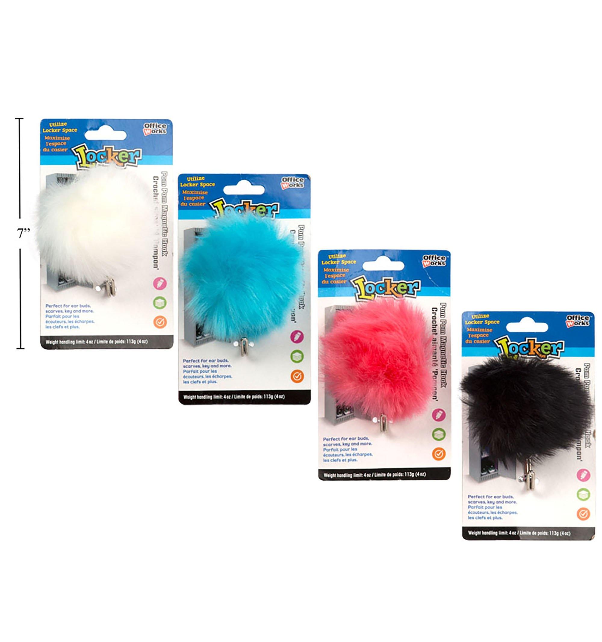 O. Wks - Pompom Magnetic Hook - Dollar Max Dépôt