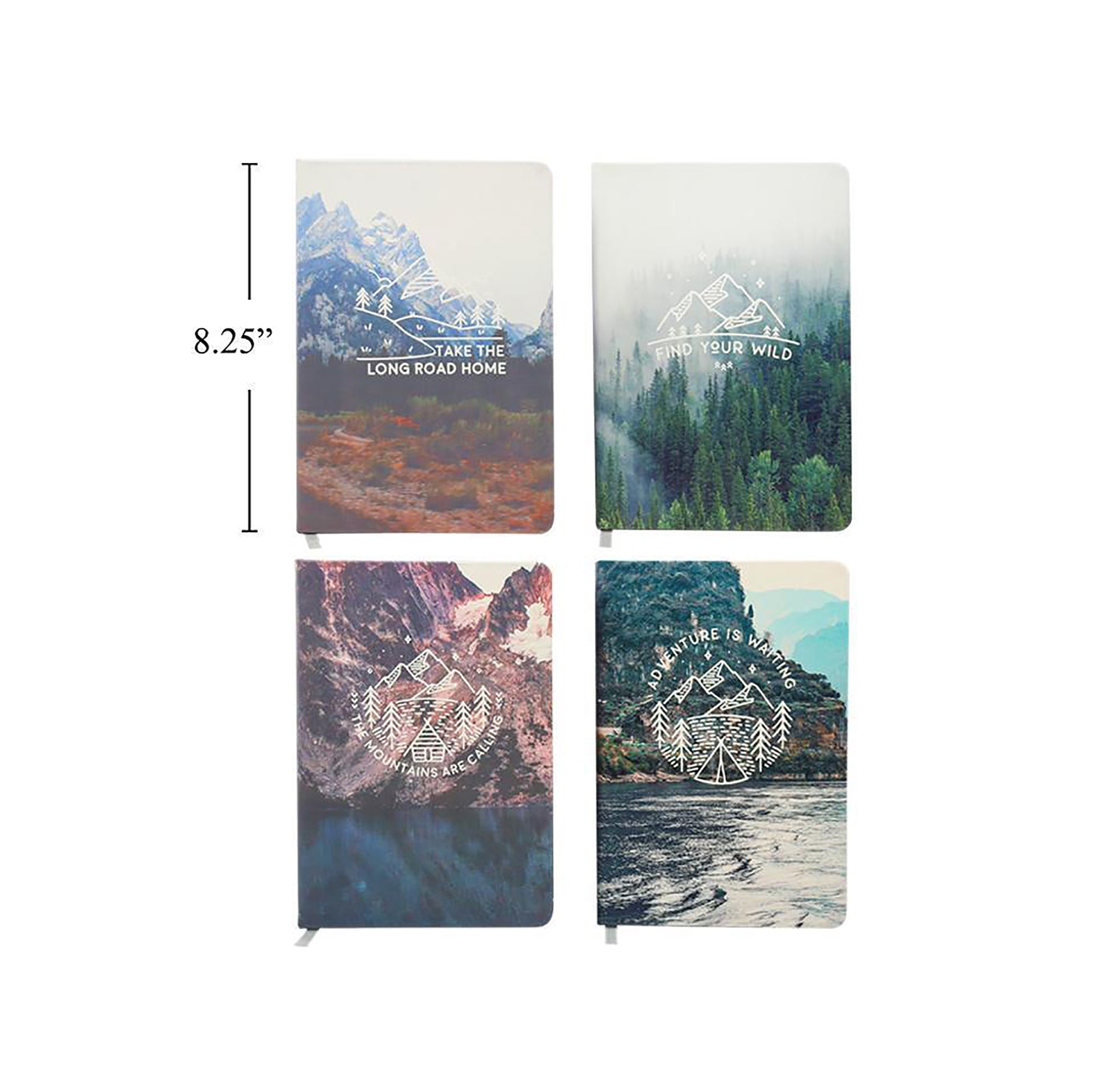 True North Notebook 96 Ruled Sheets 6x8.25in