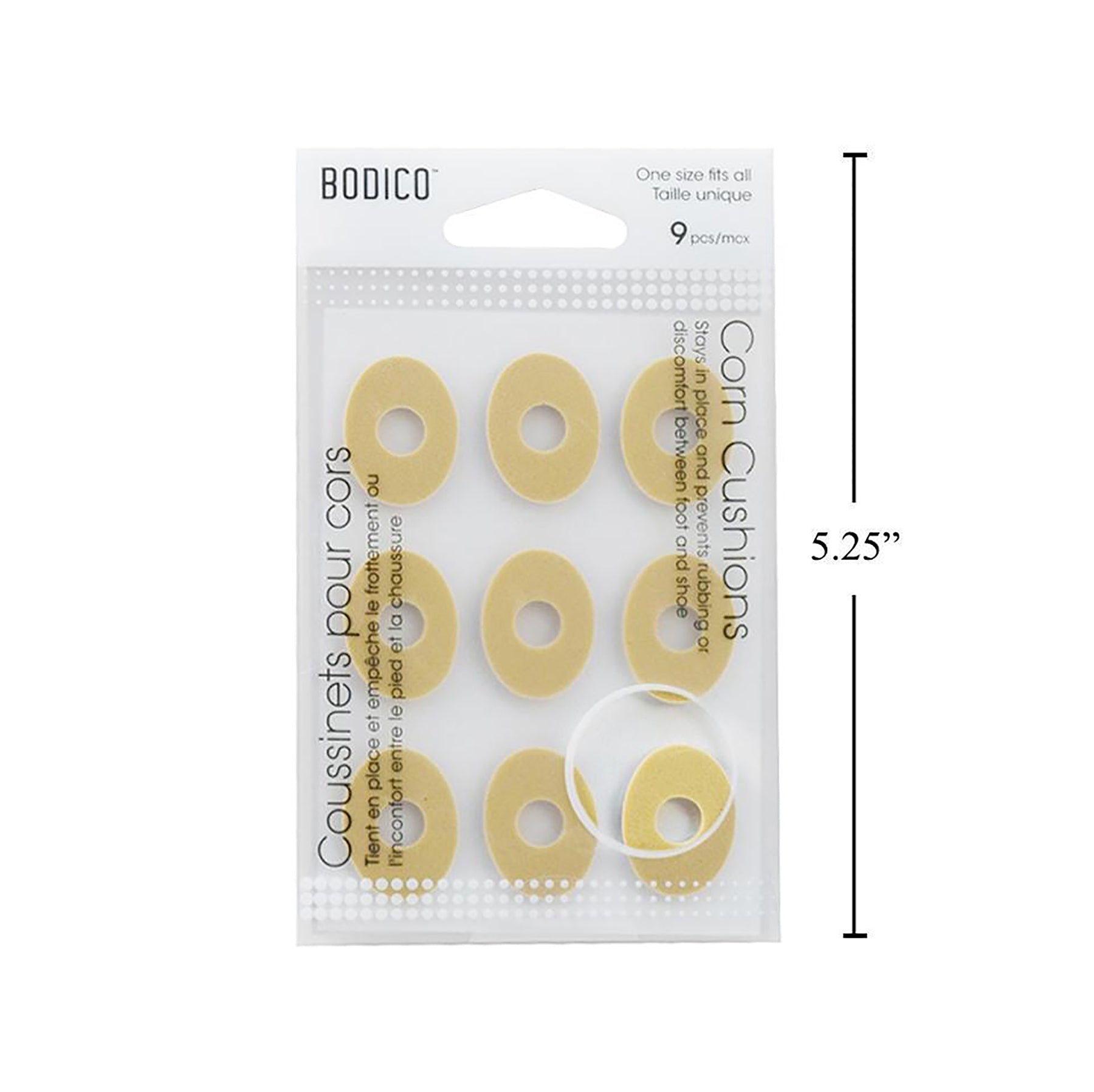 Bodico 9 Corn Foam Cushions Nude Color