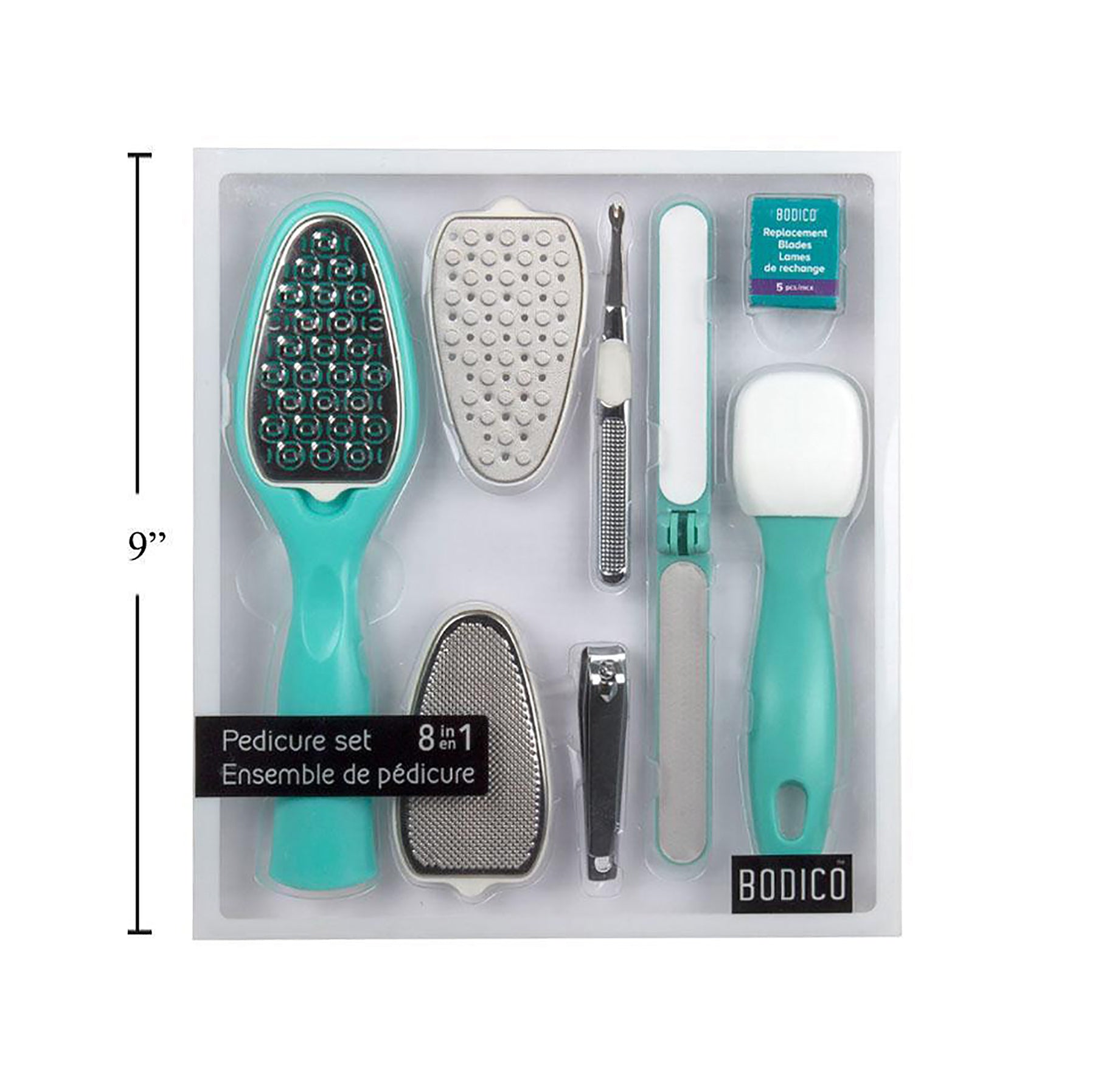 Bodico 8pcs Pedicure Set