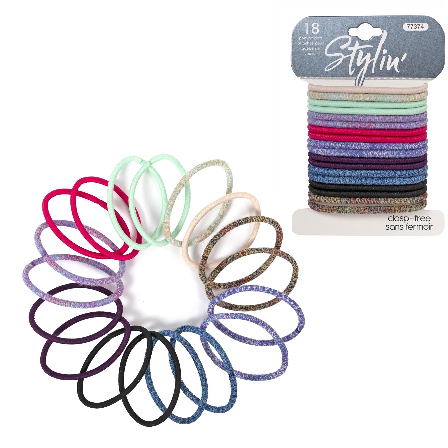 Stylin 18 Ponyholders Textured