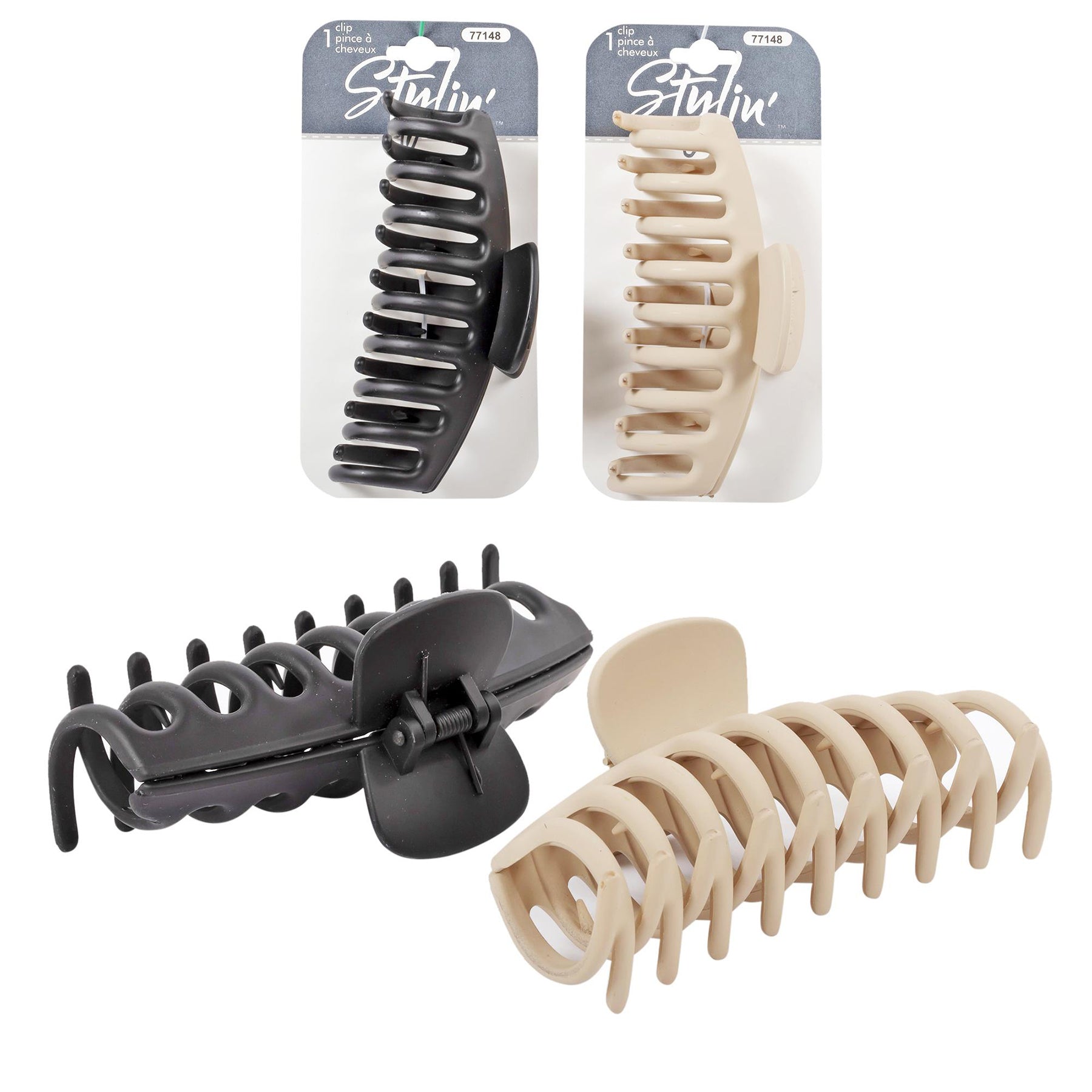 Stylin G Claw Clip Matte 4.25x2in