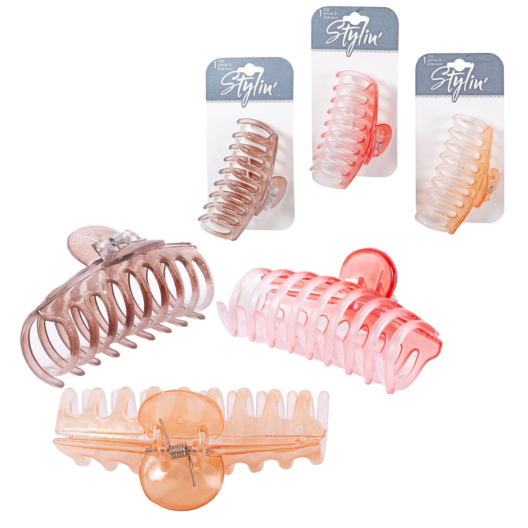 Stylin G Claw Clip Ombre Frosted 3.75x2in