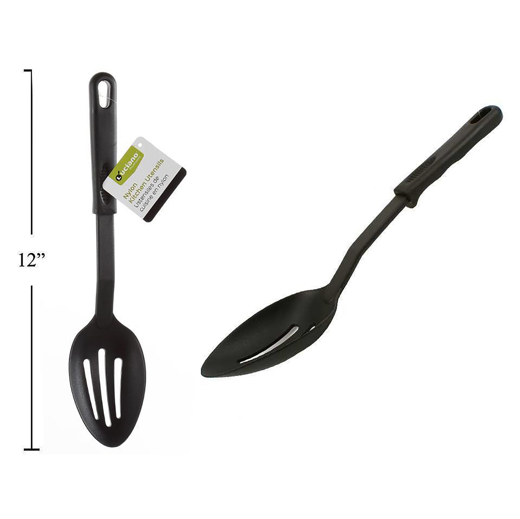 Luciano Nylon Slotted Spoon 12in