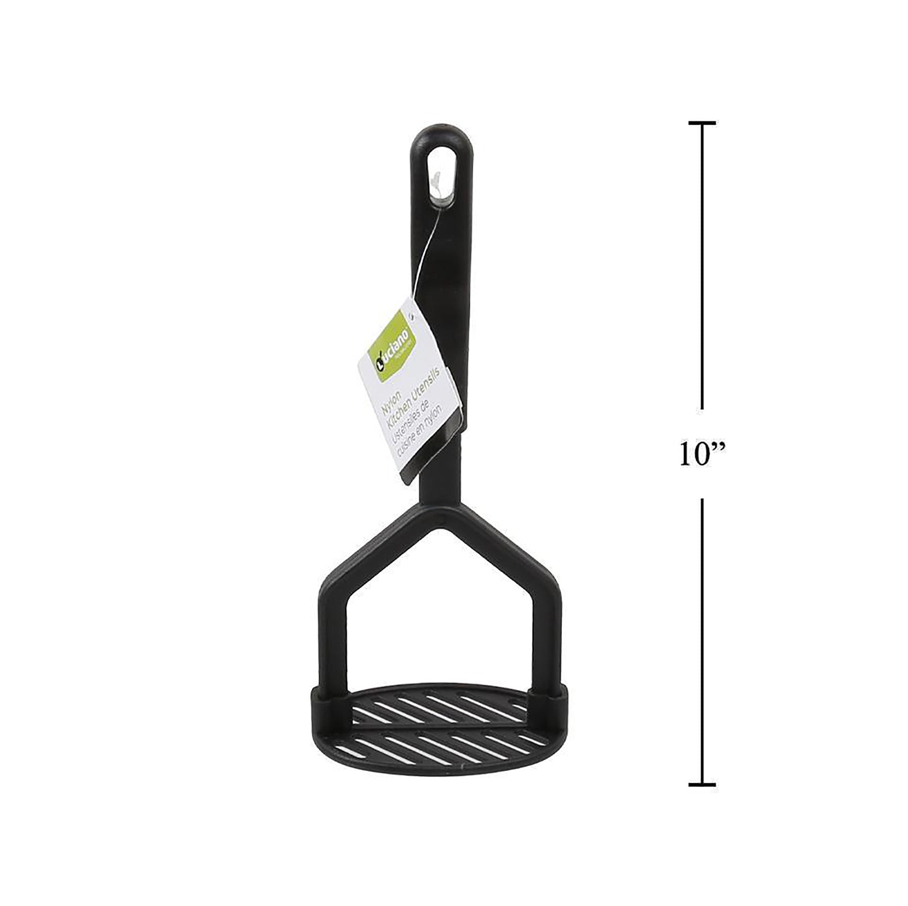 Luciano Nylon Potato Masher 10in