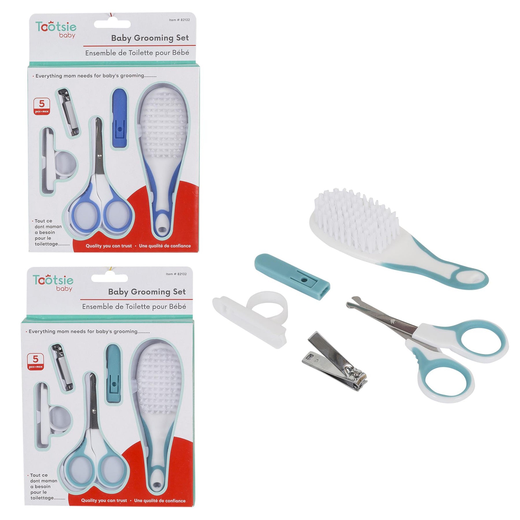 Tootsie Baby 5pcs Baby Grooming Set