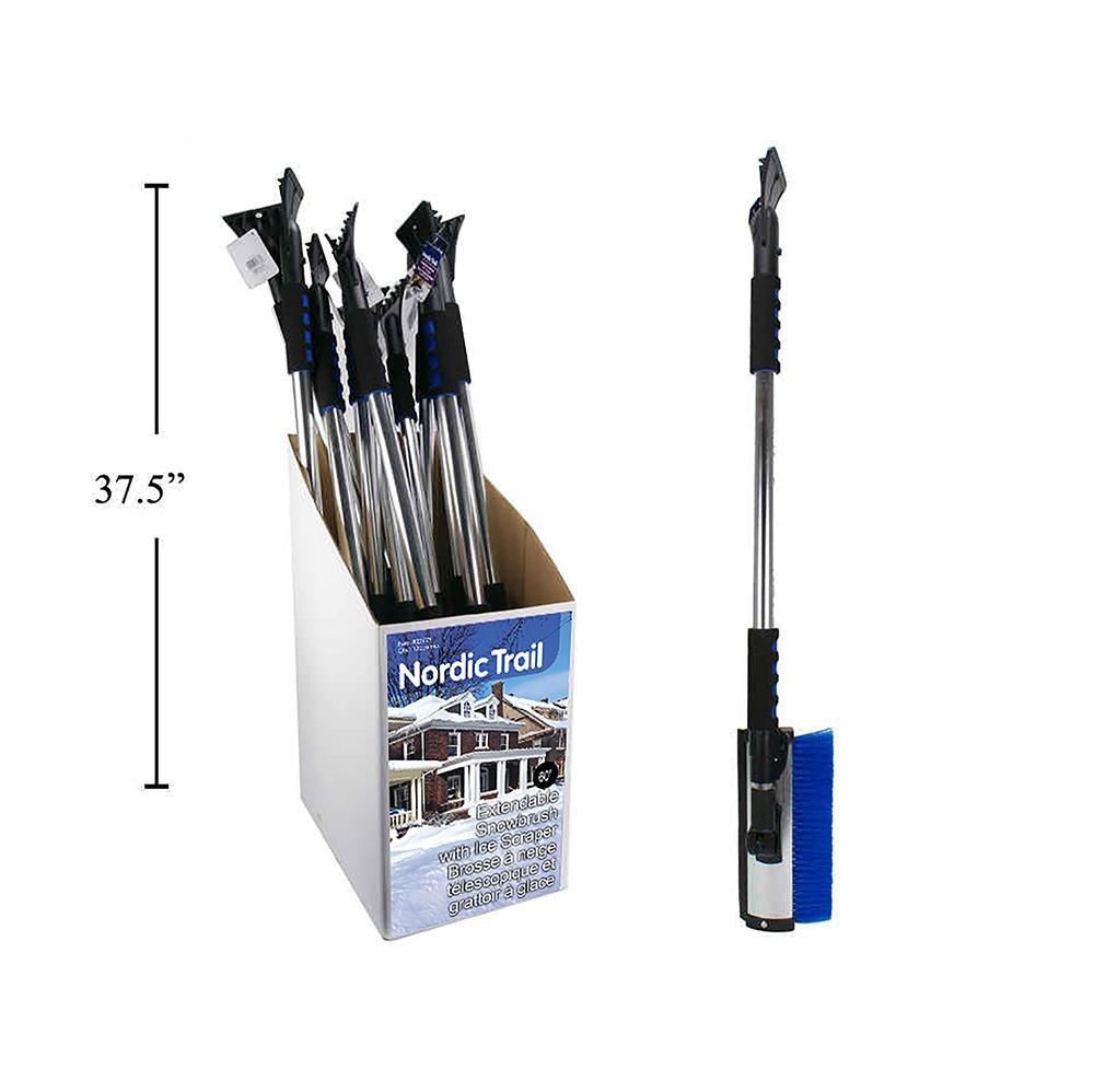 Nordic Trail - 60 In Extendable Snowbrush with Ice Scraper