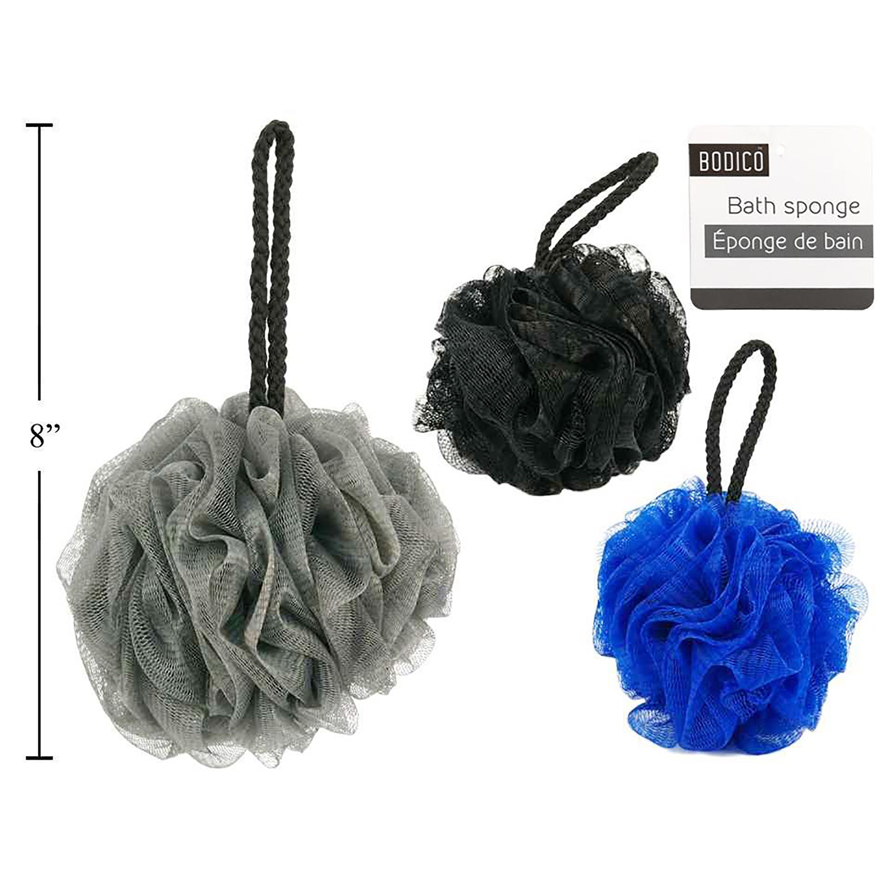 Bodico For Men Bath Sponge 5x3in