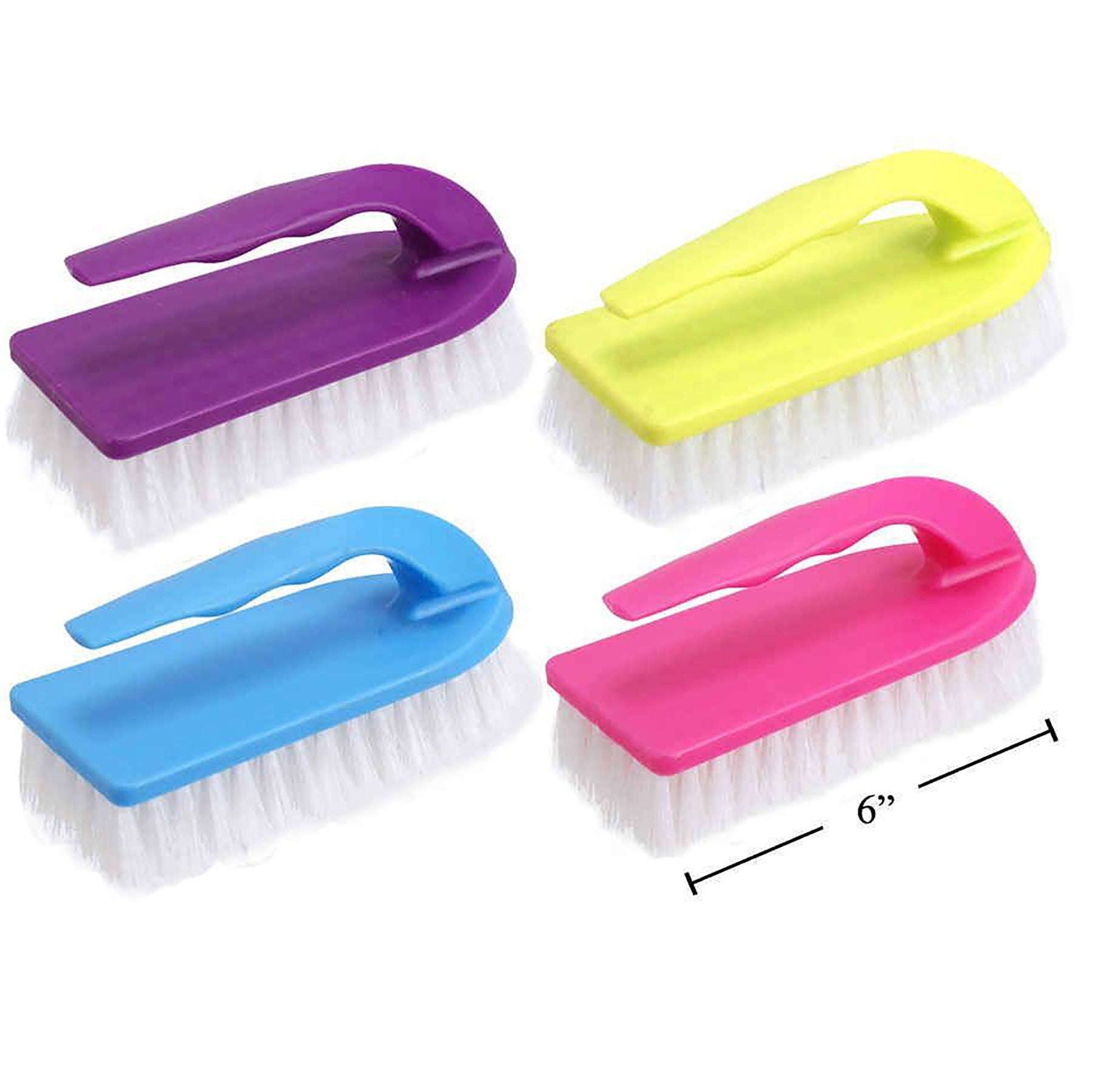 Home Essentials Hand Scrubber Plastic 6x2.4in
