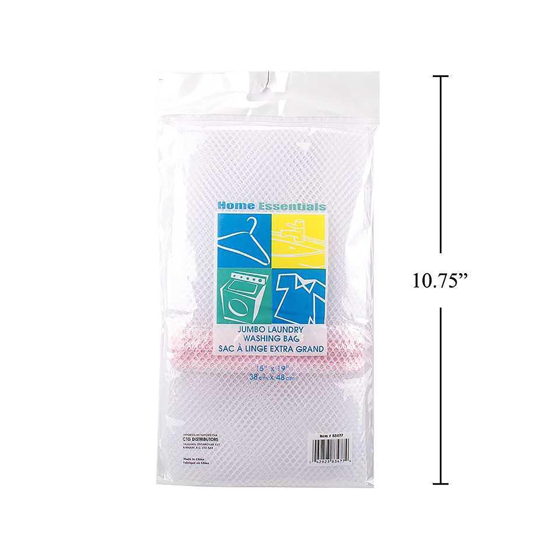 Home Essentials Washing Bag Jumbo 15x19in