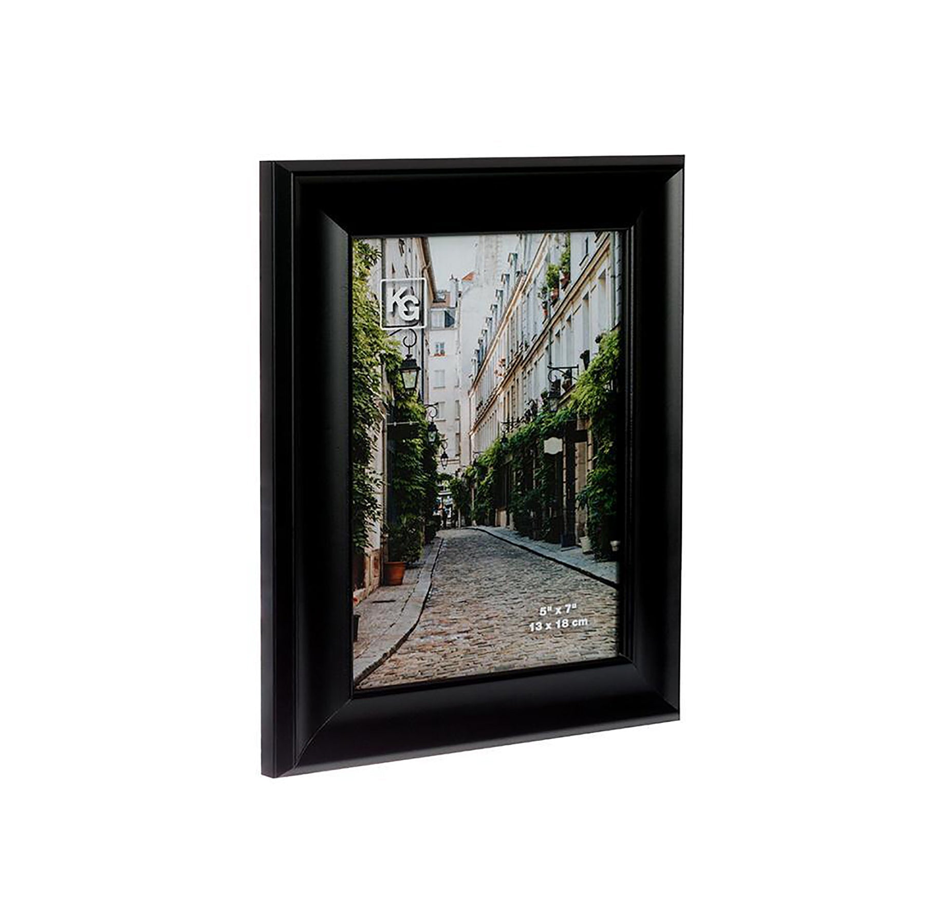 KG Reagan Black Wood Frame 5x7in