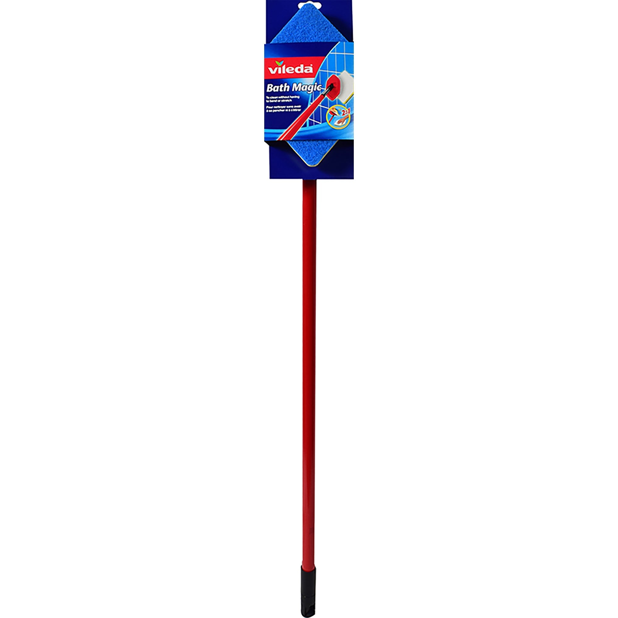 Vileda Mop Bath Magic Extends to 130cm 8.5x5in head