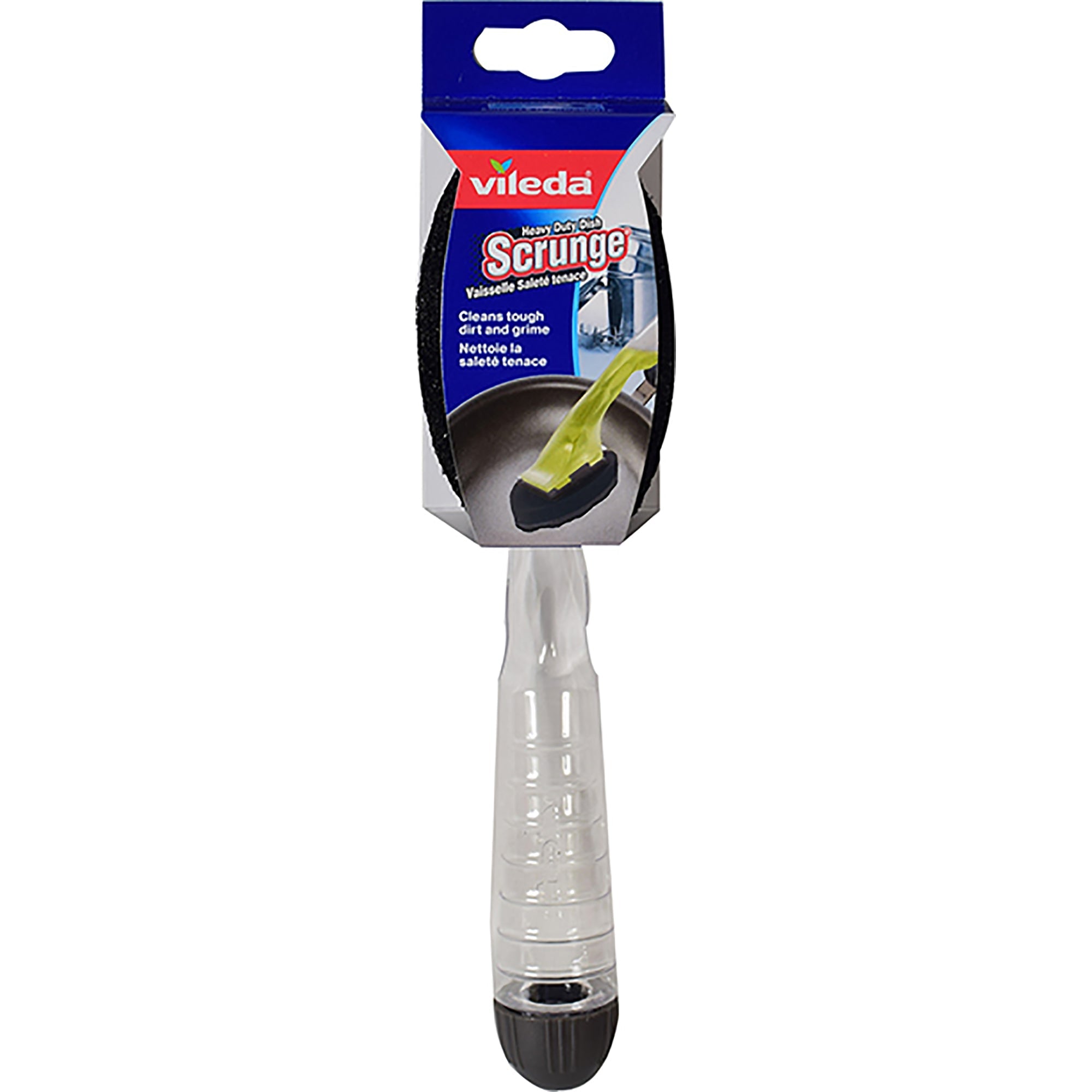 Vileda Heavy Duty Soap Disdensing Dish Scrunge 10.5in