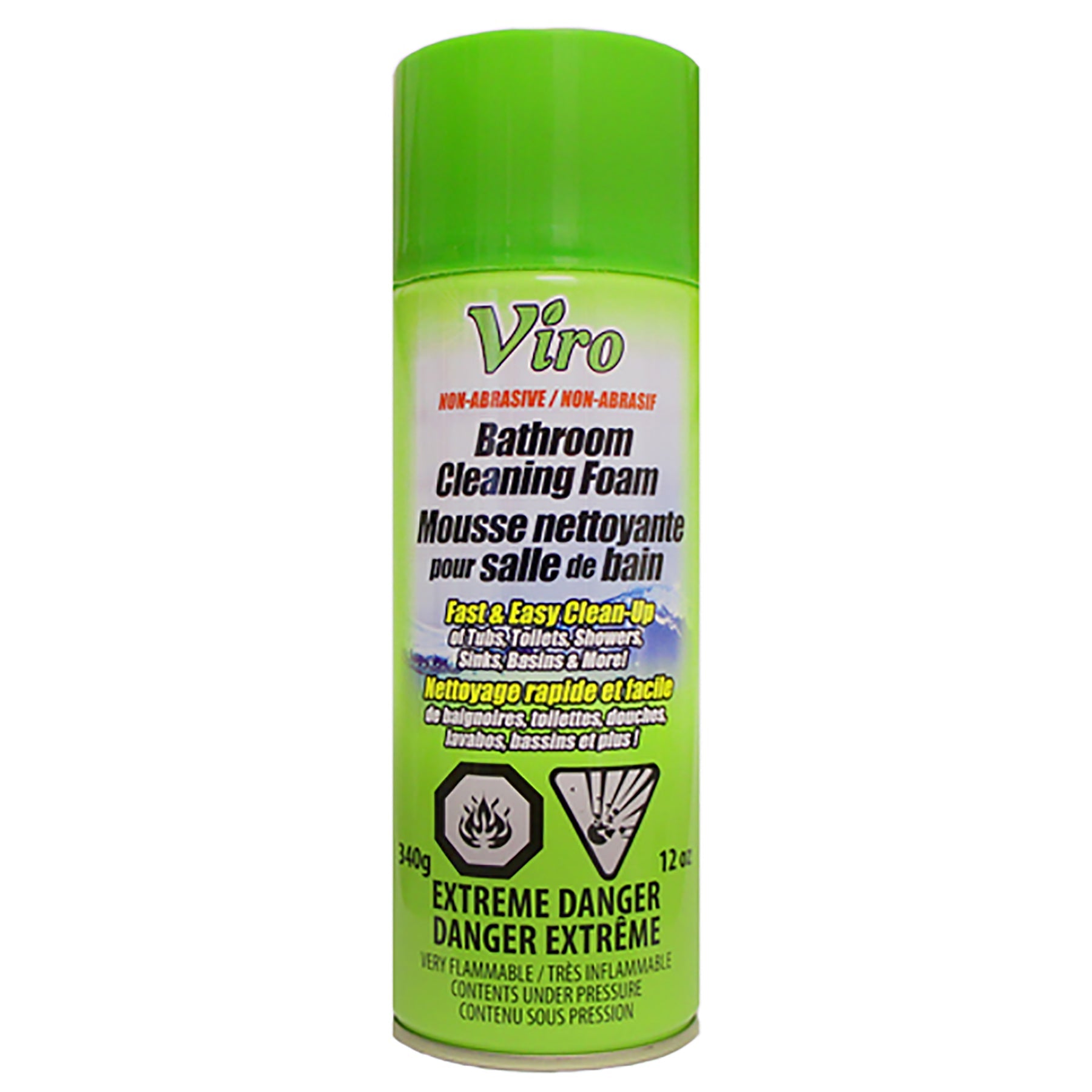 Viro Bathroom Cleaning Foam  12oz