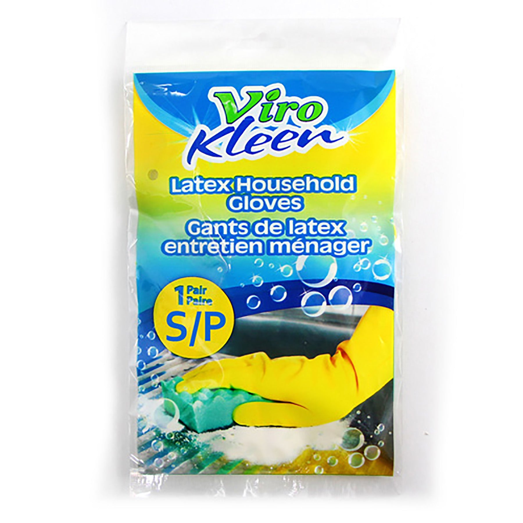 Viro 1 Pair Latex Gloves Small