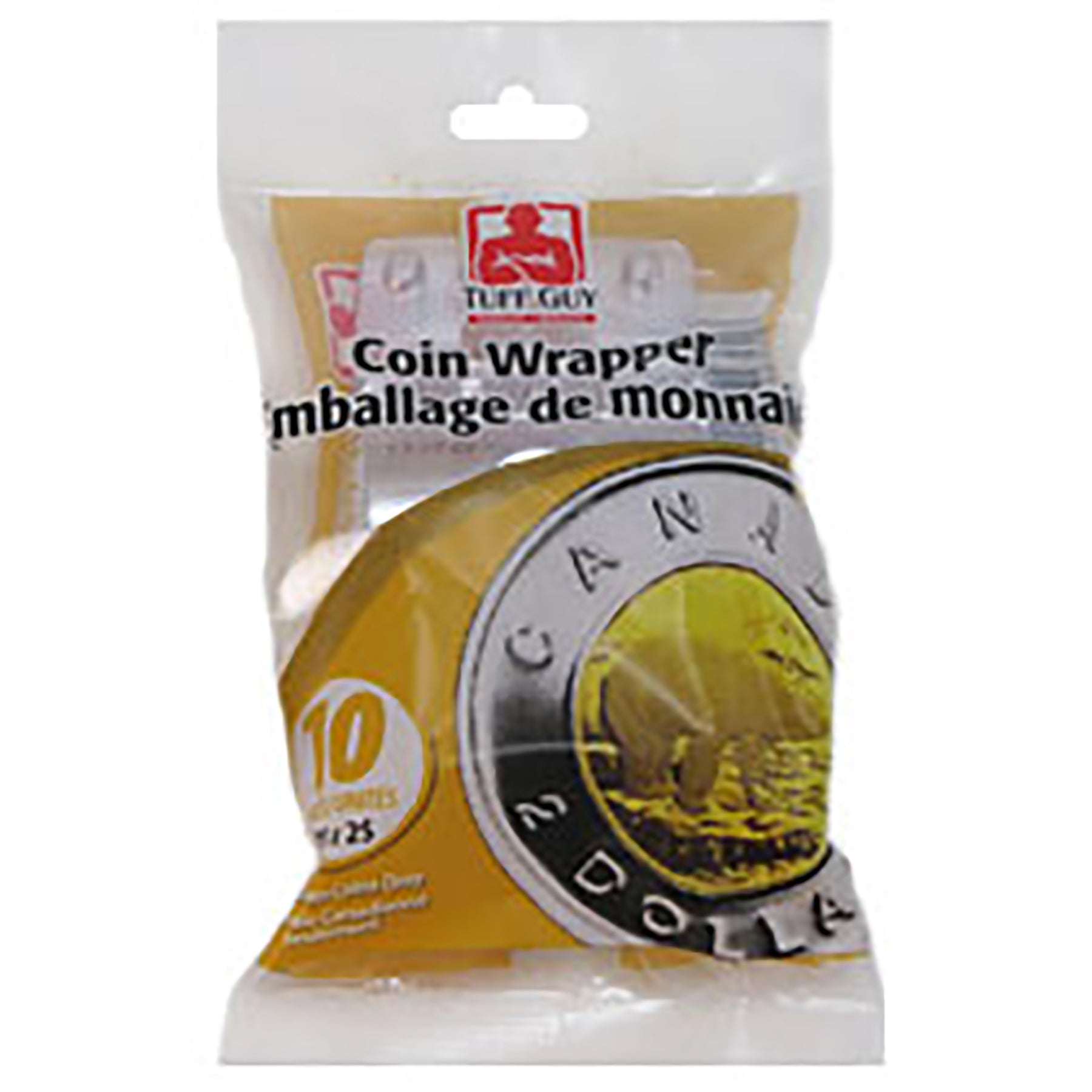 Tuff Guy 10 Coin Wrappers $2.00 Plastic