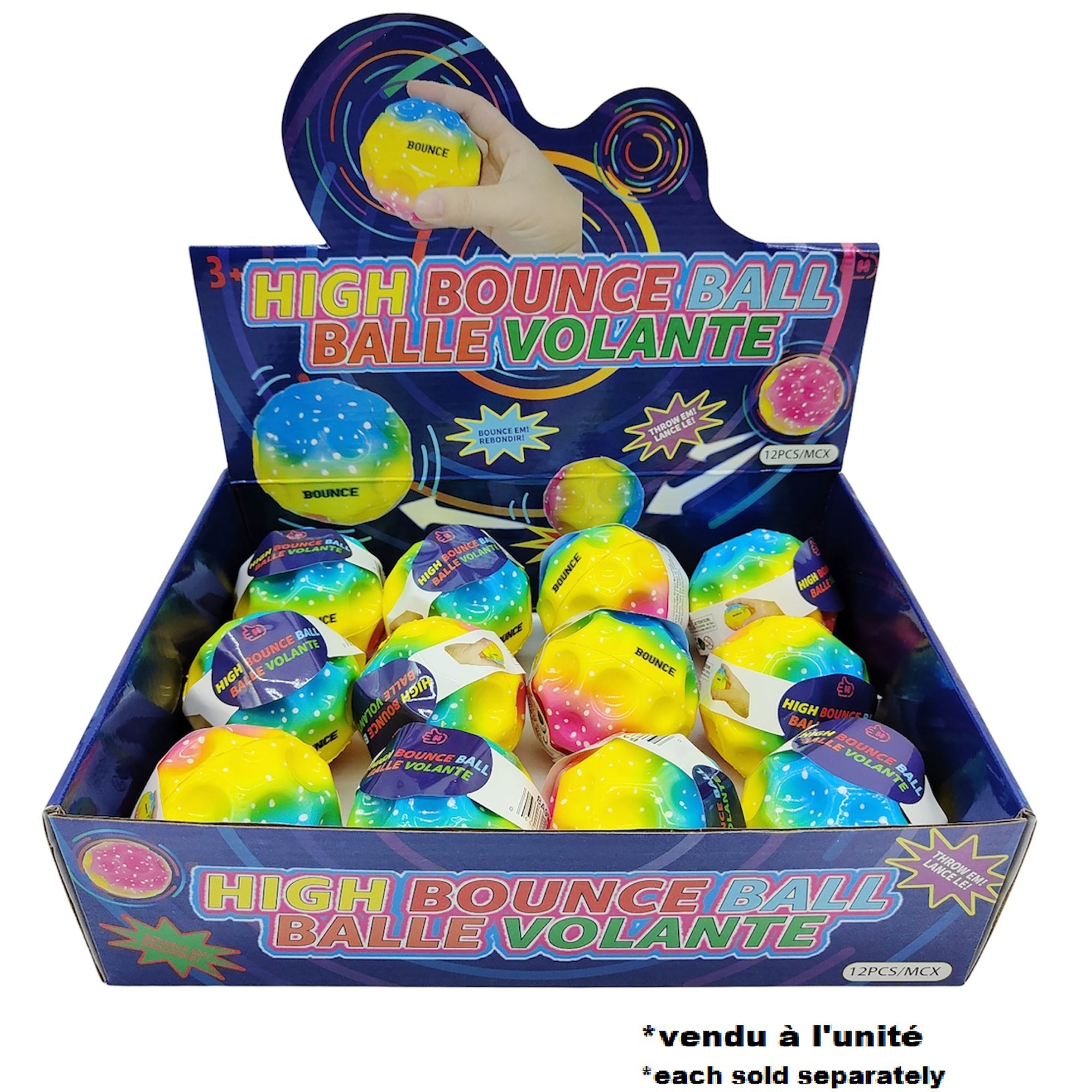 High Bounce Ball 2.5in 3+