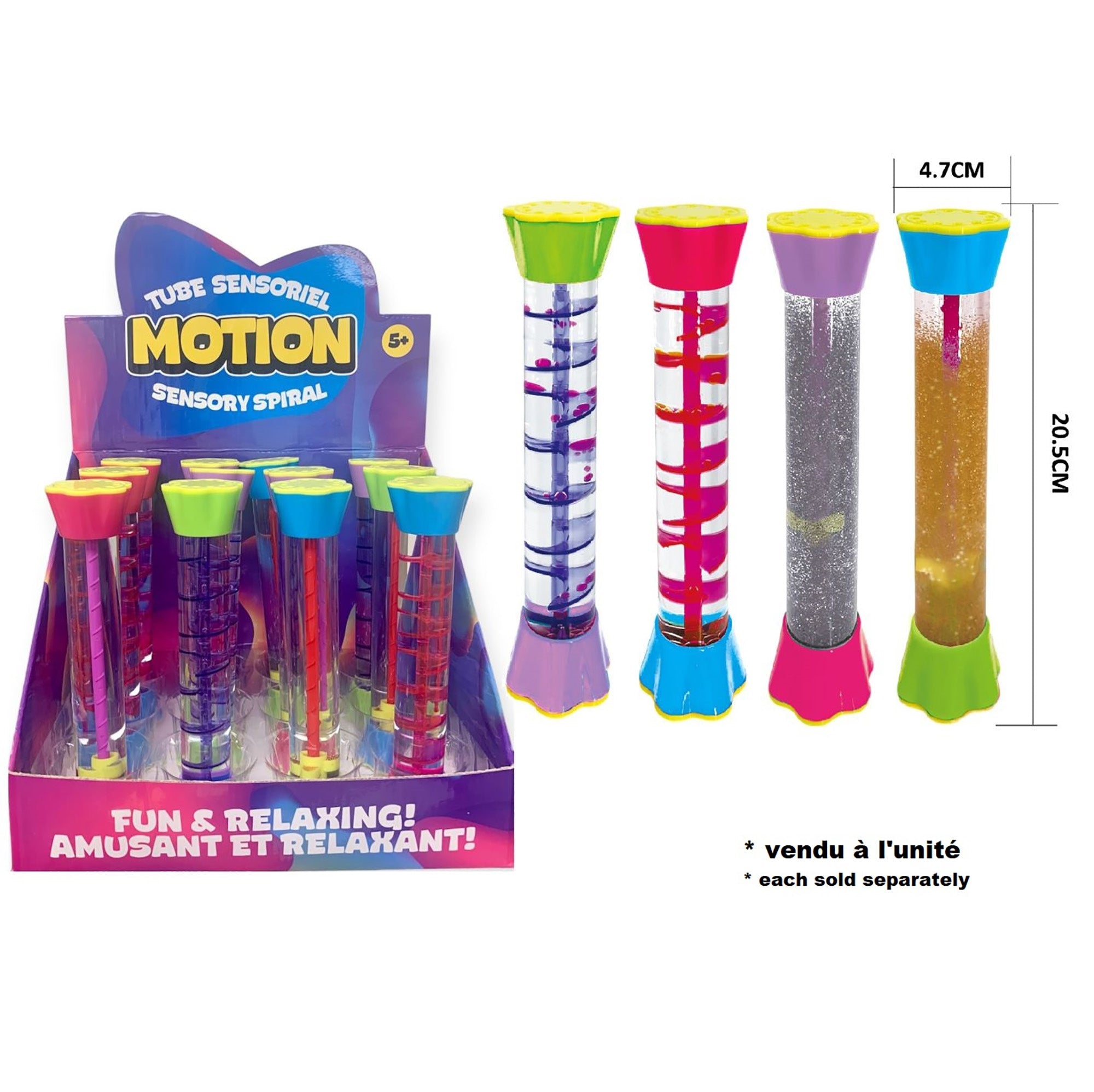 Sensory Spiral 8in 5+