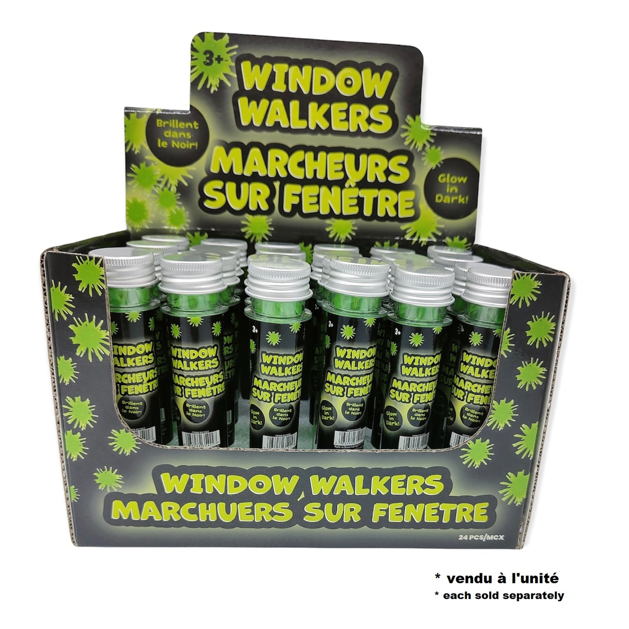 Glow in The Dark Window Walkers 1in 3+