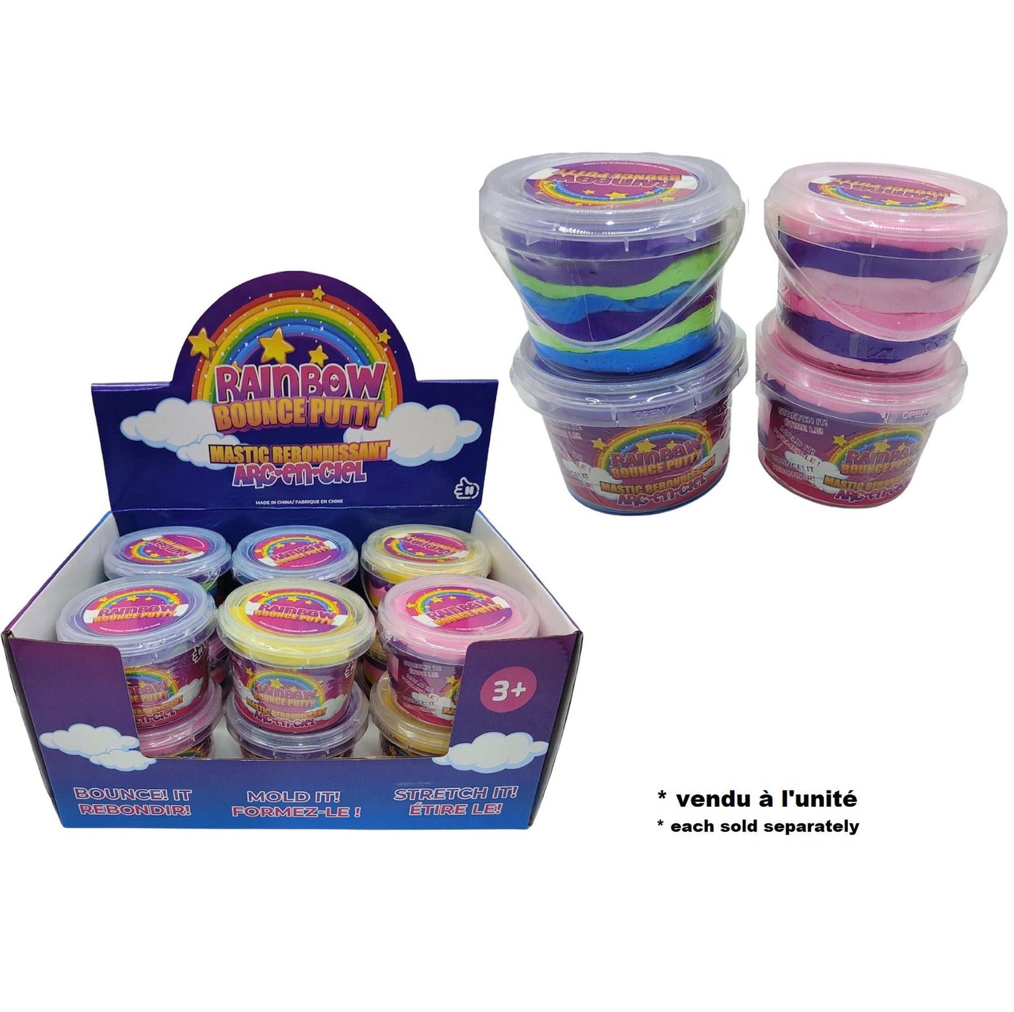 Rainbow Bounce Putty 3+