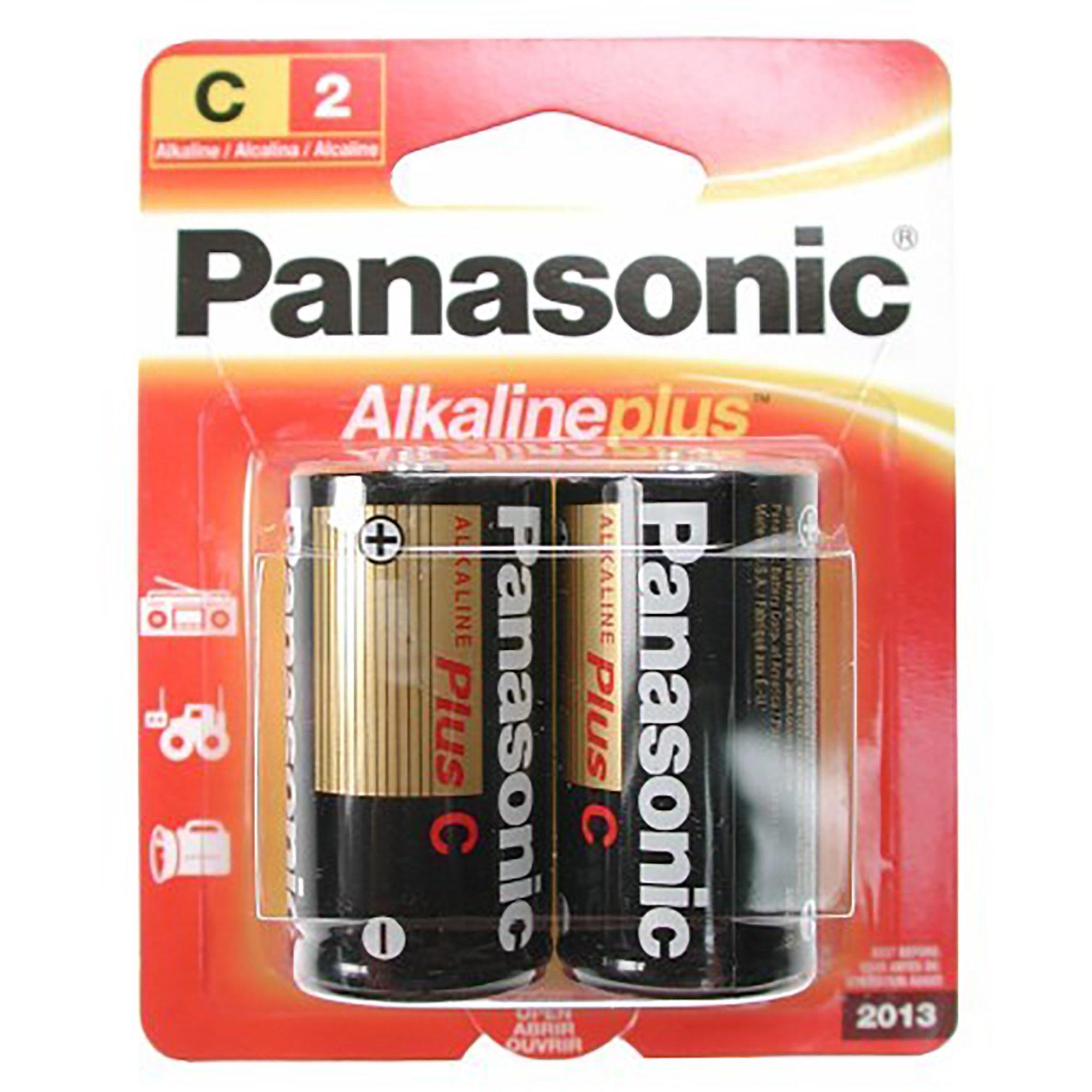 Panasonic Batteries Alca C (2) - Dollar Max Dépôt