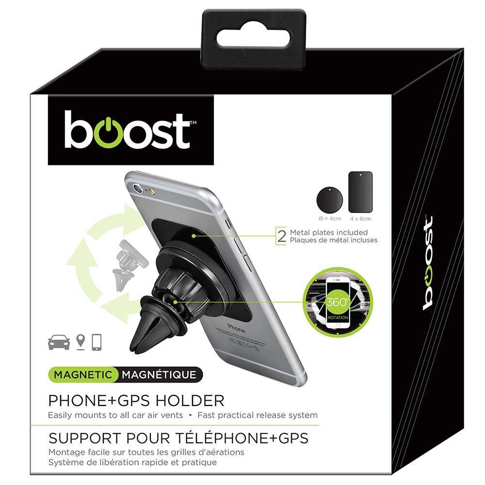 Car mount features magnetic air vent clip - Dollar Max Depot