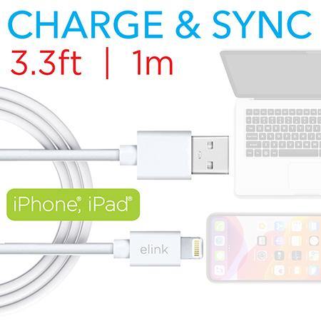 Usb Cable Lightning 3Ft - Dollar Max Depot