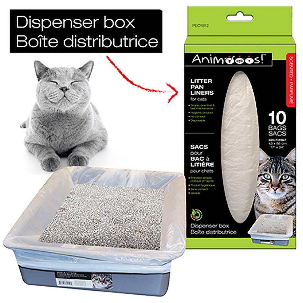 10 Litter Pan Liners - Dollar Max Depot