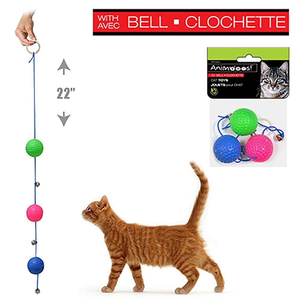 Balls And Bells On String - Dollar Max Depot