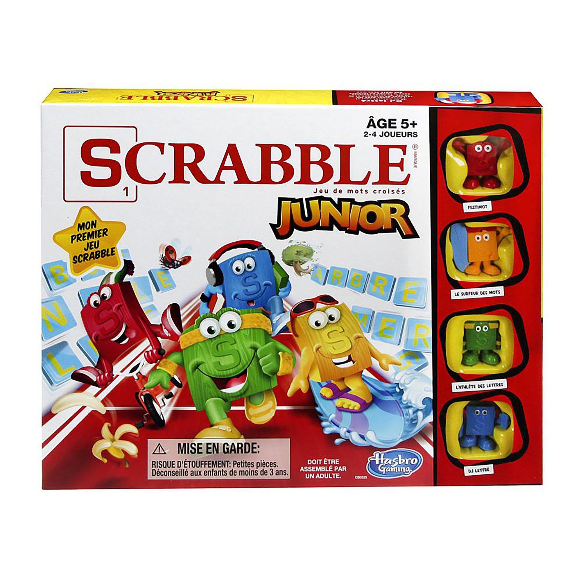 Hasbro Gaming Scrabble Junior - Version Française 5 Ans +
