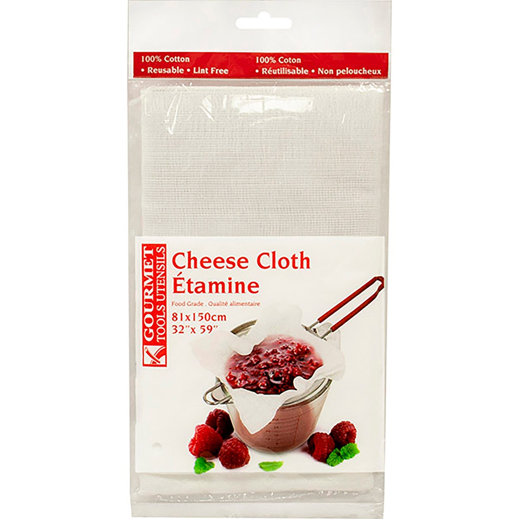 Gourmet Cheese Cloth 100% Cotton 32x59in