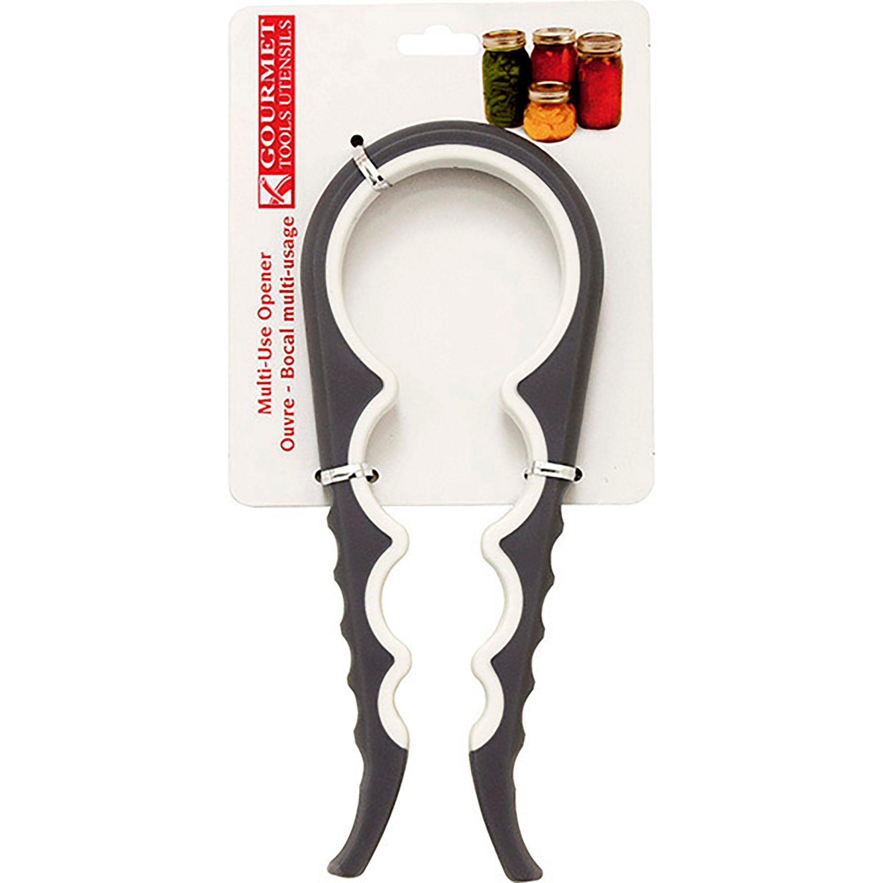 Gourmet Jar Opener Heavy Plastic 8.75in