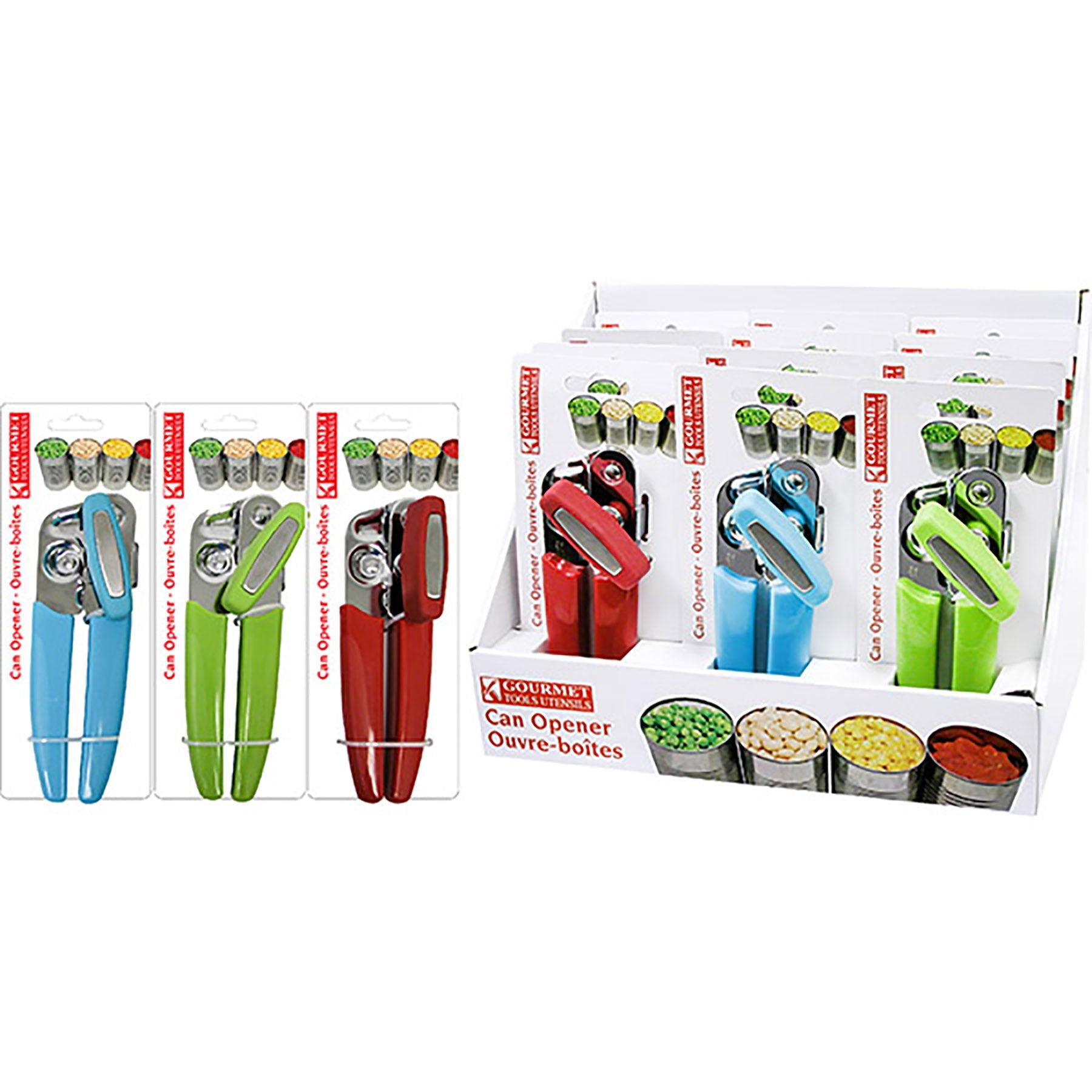 Gourmet Can Opener Plastic Handle 6.5in