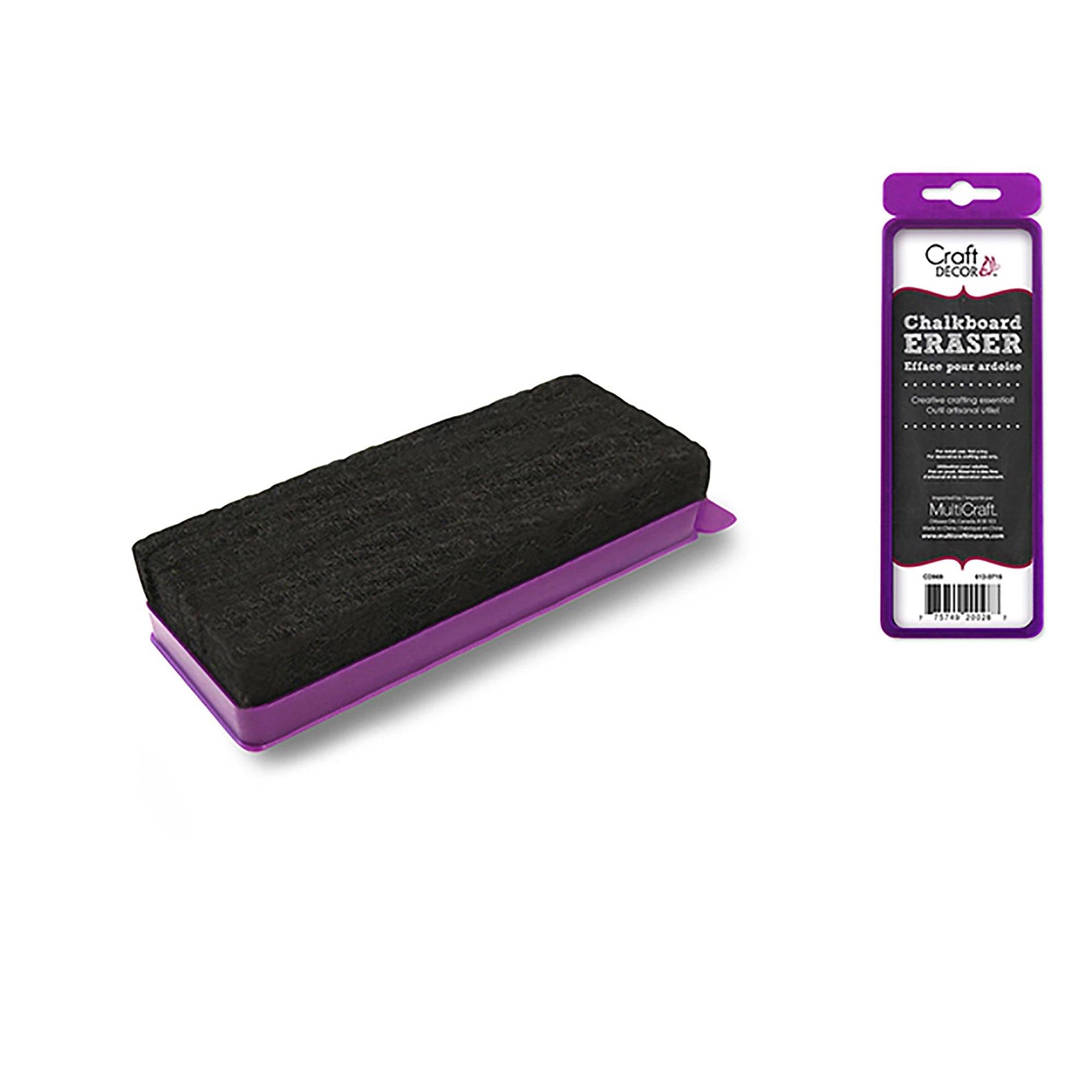 Craft Decor: Chalk-It-Up Board Eraser - Dollar Max Dépôt