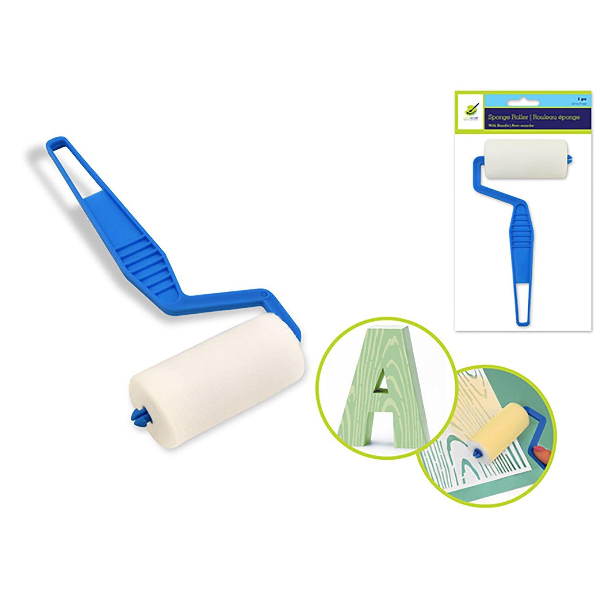 Color Factory Tool: 7.2Cm Sponge Roller W/Handle - Dollar Max Dépôt