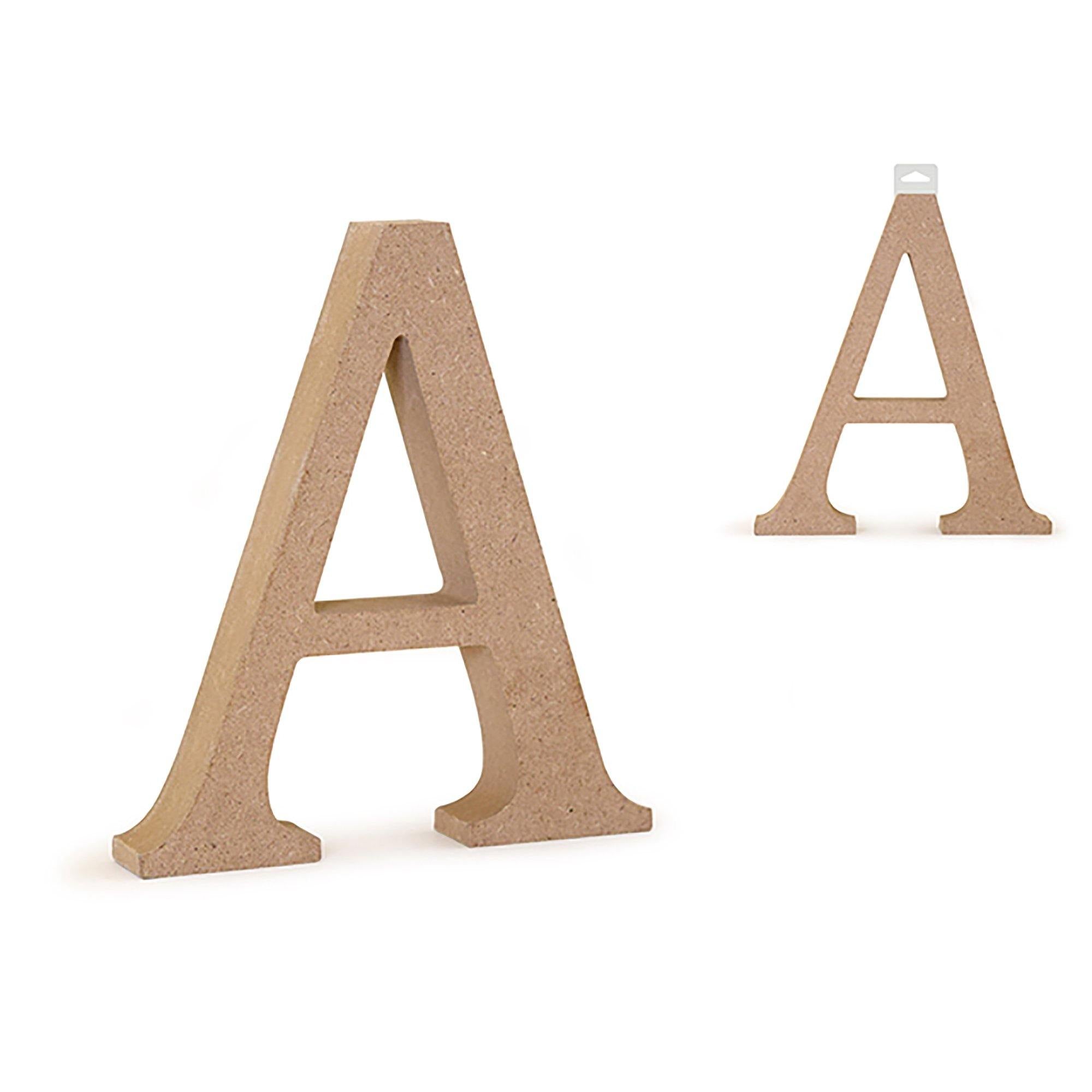 Awood Letters: 5 1/8" Mdf Standing - Dollar Max Dépôt