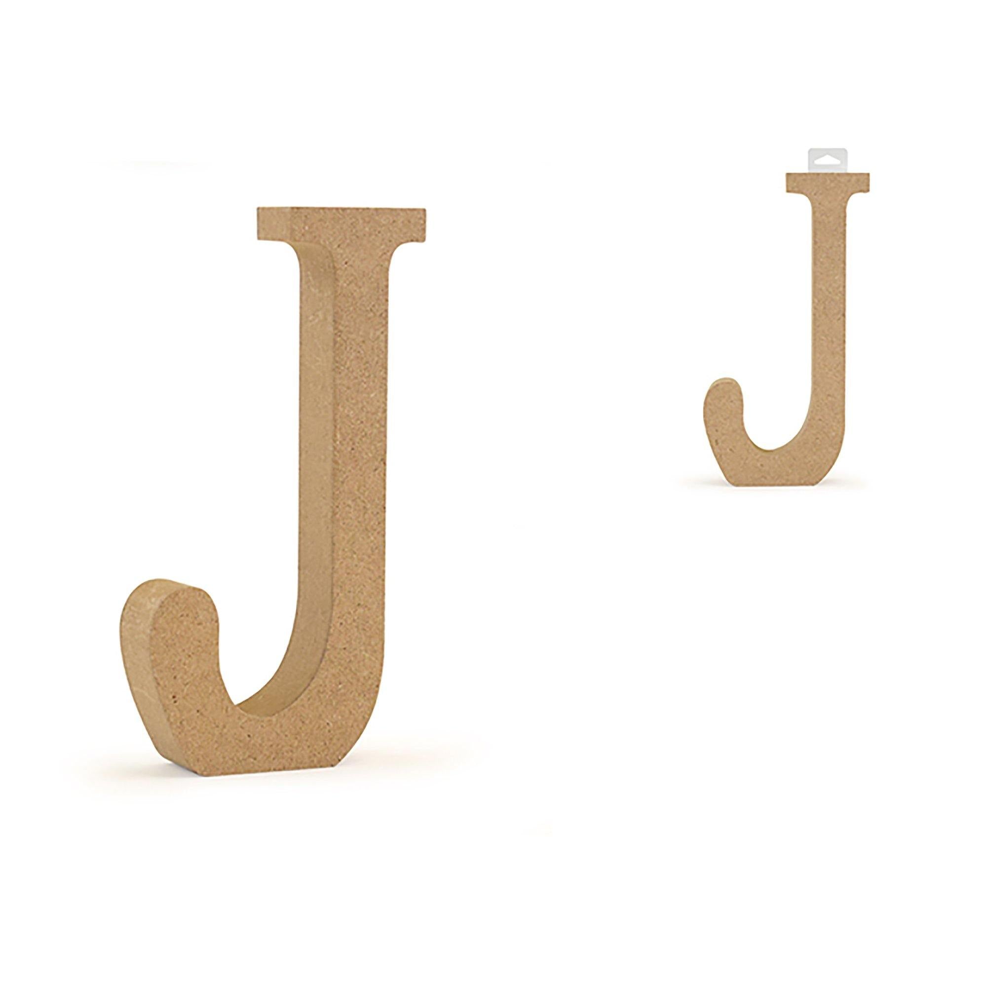 Jwood Letters: 5 1/8" Mdf Standing - Dollar Max Dépôt