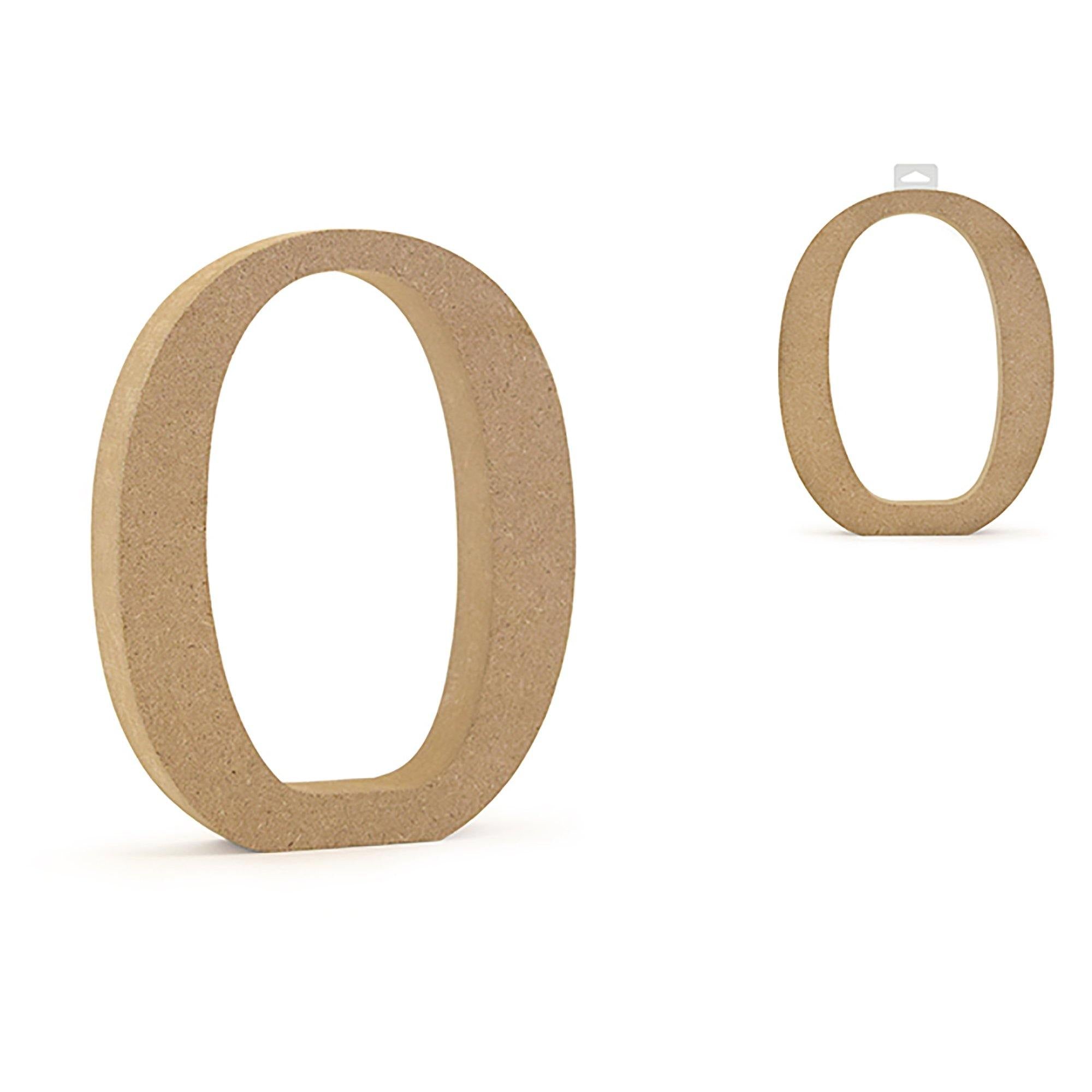 Owood Letters: 5 1/8" Mdf Standing - Dollar Max Dépôt