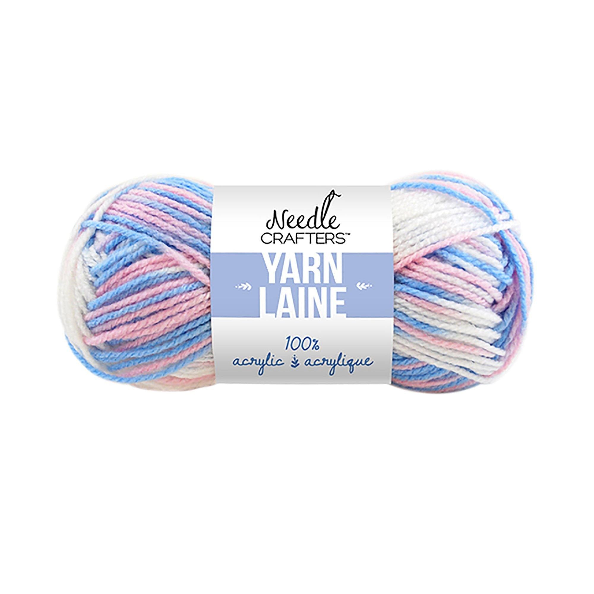 Baby Needlecrafters: 50G Acrylic Yarn Multi-Dyed Ball - Dollar Max Dépôt