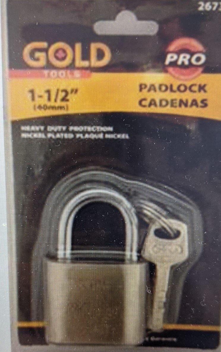 Padlock 1-1/2" (40Mm) Heavy Duty - Dollar Max Dépôt