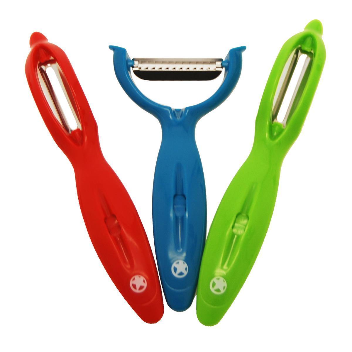 StarFrit Snap Fit Peelers 3Pk - Dollar Max Depot
