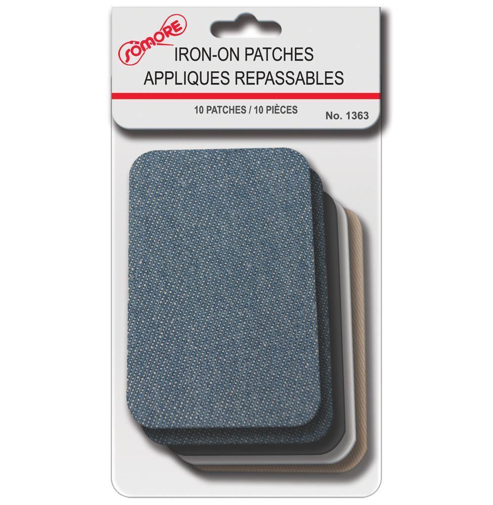Iron-On Mini Patches - 10 - Dollar Max Depot