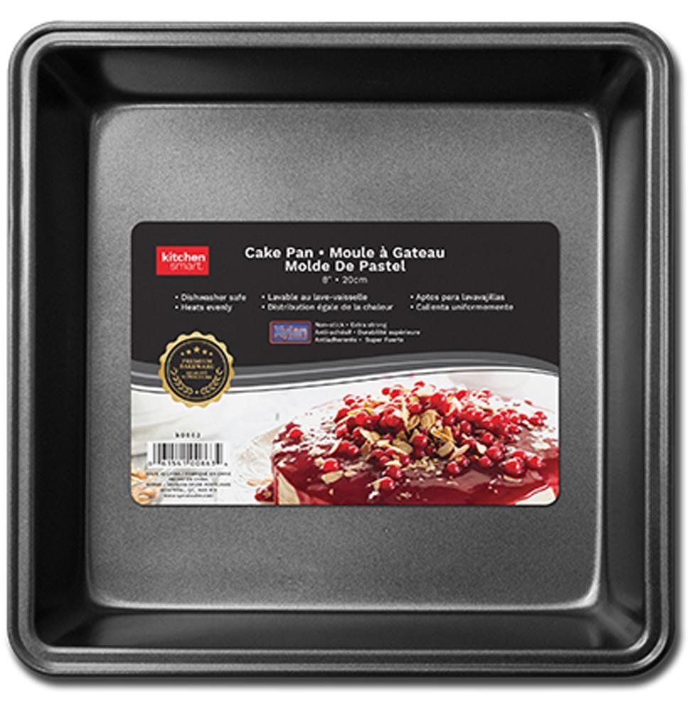 Cake Pan - 8' Square - Dollar Max Depot