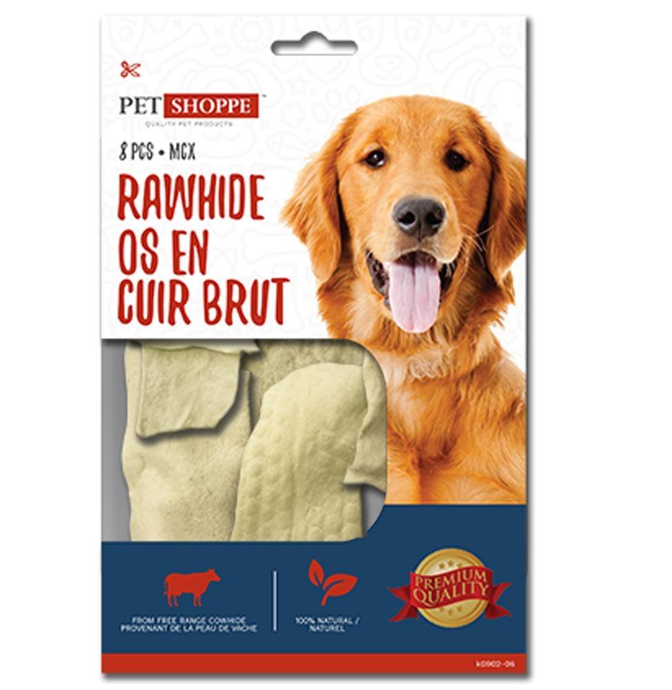Rawhide Chips White- 8 - Dollar Max Depot