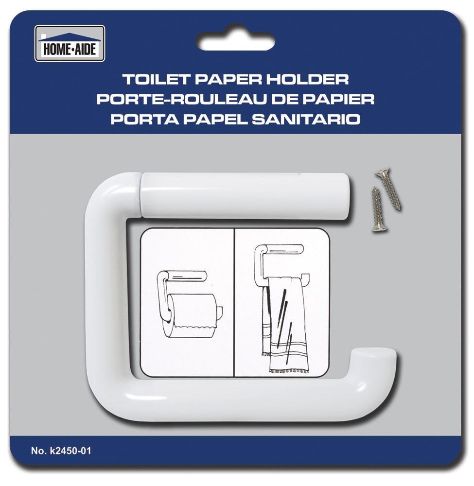 Toilet Paper Holder White - Dollar Max Depot