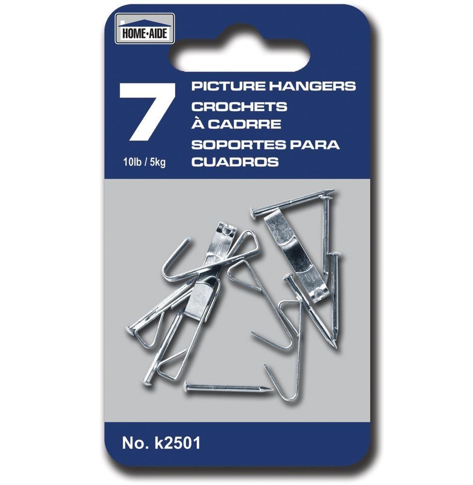 Picture Hangers - 7, 10 Lb - Dollar Max Depot