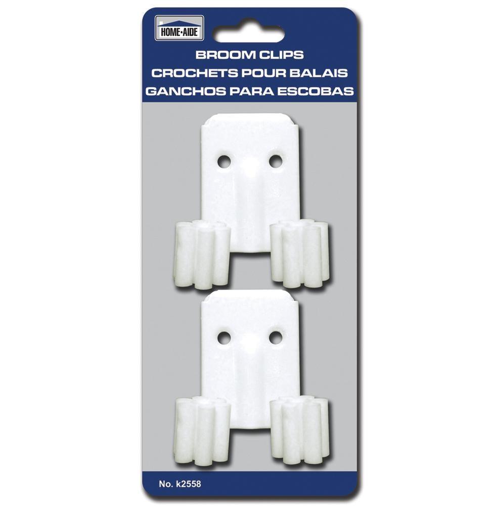 Broom Clips - 2 - Dollar Max Depot