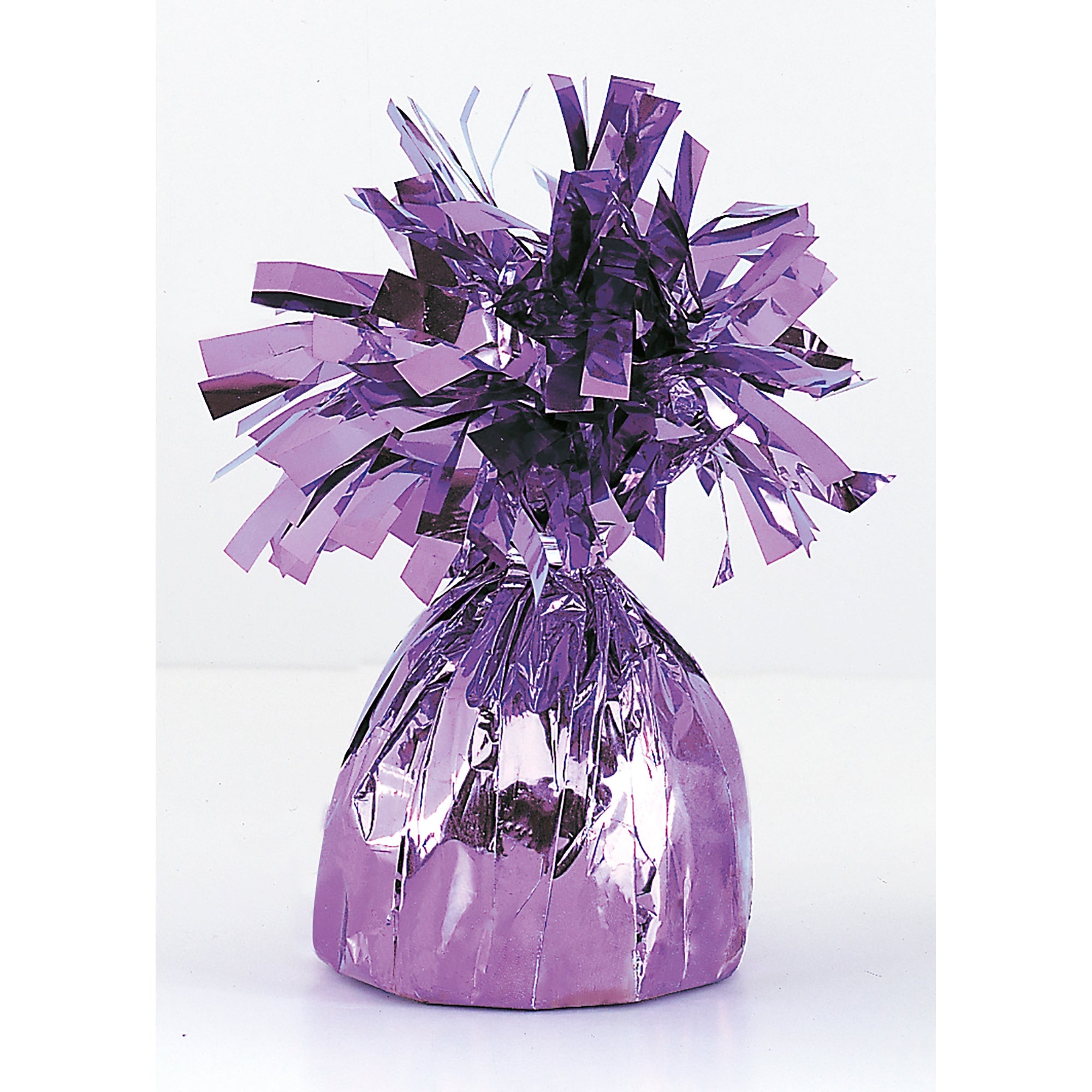 Foil Balloon Weight Lavender 4.5x2.25in