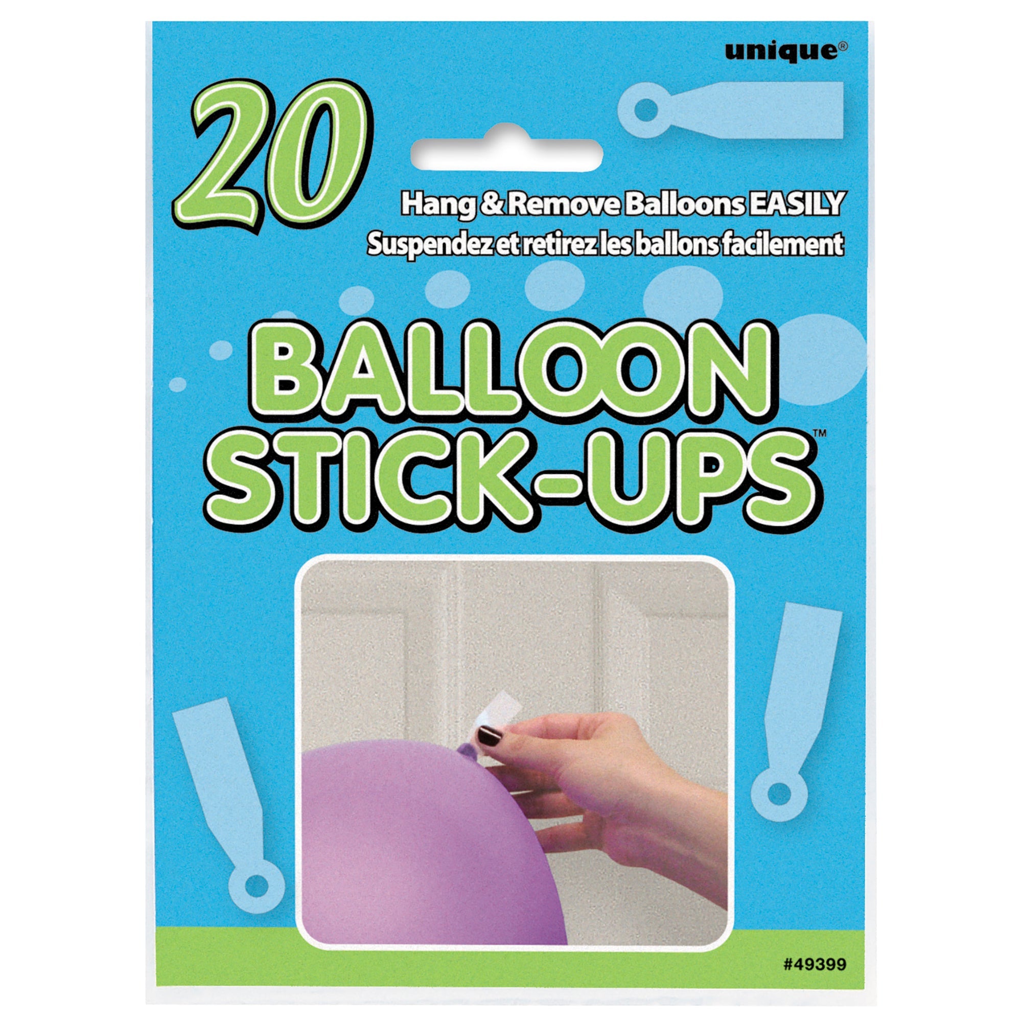 20 Balloon Stick-ups